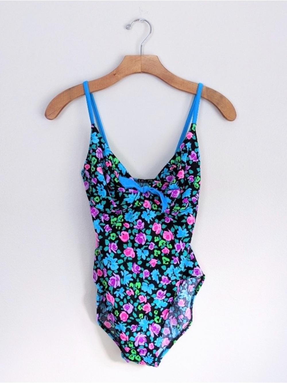 Vintage Pacific Connections 90s Floral One Piece Swim